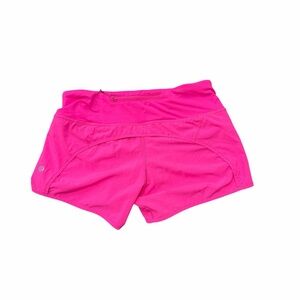 lululemon Hot Pink 2.5” Running Shorts Size 4